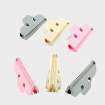 밀봉 밀폐 봉지집게 식품 소분 봉투밀봉 과자집게 다용도집게 1P, 흰색1P