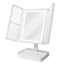 LED 조명 3면 탁상 화장 거울 LUAZ-AC12, 본상품선택