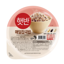 CJ제일제당햇반매일잡곡밥210g36개, 36개