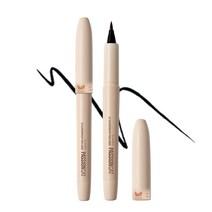 (패션캣) 2X 슈퍼프루프 펜 아이라이너/비건라이너/저자극라이너, 2X 슈퍼프루프 펜라이너 No.2 비건브라운, 비건브라운