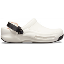 (국내매장판) 크록스 비스트로 프로 라이트라이드 클로그 남성 여성 신발 화이트
