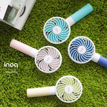 이노크아든 포터블 USB 휴대용 핸디선풍기 IA-I9PW, 블루