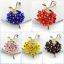 [캐디천사]꽃발레리나 골프볼마크 / 필드용품 골프악세사리, 5종 1세트