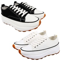 마리오탈라리코 마스캔버스 통굽스니커즈 5cm굽 남자스니커즈 키높이운동화 남성캔버스화