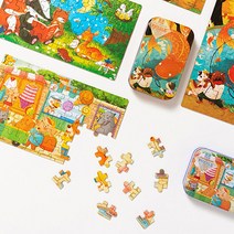 85 민화샵 틴케이스 퍼즐 동화 6종, 04.피노키오