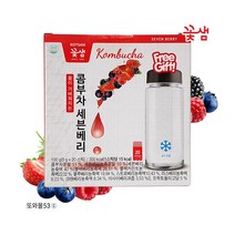 꽃샘 콤부차 세븐베리 1곽 5g 20개입 보틀증정 코스트코꼼부