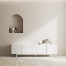 한샘 디어 오보에 거실장 180cm (2종 택1), 화이트(A)