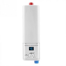 전기온수기 온수기 순간온수 전기보일러 대용량 5500w 220v 전기 온수기 인스턴트, 하얀