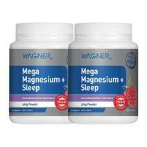 Wagner 와그너 메가 마그네슘 + 수면건강 베리 Mega Magnesium + Sleep Berry 400g, 2개