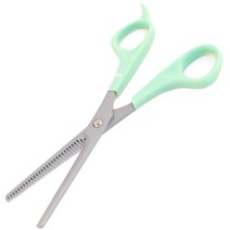 마루칸 애견털 정리숱 가위, 혼합색상, 1개
