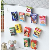 냉장고장식 레트로소품 카페장식 선반장식 미니어쳐, 콘프로스트