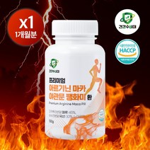 건강수비대 아르기닌 마카 야관문 환 100g 1통