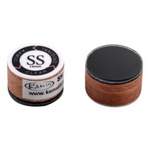 오리지널 일본 카무이 팁 11mm/14mm 팁 6/8 레이어 풀 큐 스누커 H/M/S/SS 경도 1 피스 당구 액세서리, SS-clear-14mm-yellow