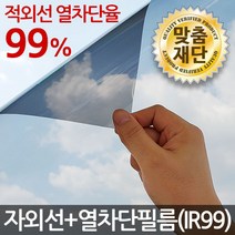 썬나노 자외선+열차단(IR99) 썬팅필름 창문썬팅지 시트지, 04_네츄럴50%
