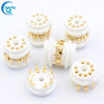 진공관 앰프 10pcs ecc83 6dj8 el84 6922 12ax7 금도금 99, 없음