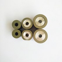 CBN 수지 본드 내부 그라인딩 휠 100% 질화 붕소 원형 스테인레스 고속 스틸 티타늄 합금, 03 D12 T15 H4