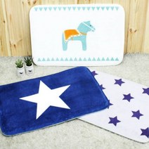 물빨래 패브릭 논슬립 발닦개 싱크대 발 매트 발판 화장실 깔개 욕실 현관 주방 워셔블 러그 씽크대 현관 아이방 북유럽 여자 아기방 인테리어 팬션, 트라이앵글