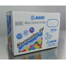 마페이 케라칼라FF 1박스(5kg x 4포) 타일 줄눈 욕실줄눈 탄성 셀프줄눈시공 메지, 113 CEMENT GREY, 4개