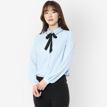 르샵 NC02 카라 자수 포인트 블라우스 LI2BL206