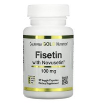 CGN 캘리포니아골드뉴트리션 피세틴 100mg 30베지캡슐X2개