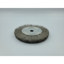 와이어브러쉬 6인치 (스테인레스/철), 스텐(서스)