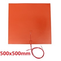 온열 온열매트 온열패드 온열찜질기실리콘 가열 패드 3d 프린터 1000W 220V 500x500mm 100k 서미스터 접착, 01 750w 120c_02 110v