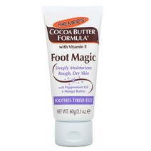 파머스 비타민E 함유 코코아 버터 포뮬러 풋 매직 페퍼민트 오일 & 망고 버터 포함 2.1oz (60g)