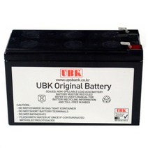 RBC2 교체용 UBK호환배터리 BE550KR 배터리 BACK UPS ES500 전용, 1개