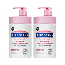[후후맘] 온더바디 퓨어더마 마일드 바디로션 대용량 무향 1000mL, 2개