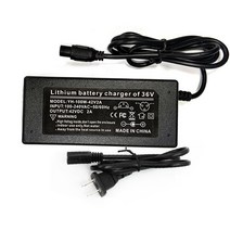 이륜전기차 전동킥보드 36v 전원 3공 플러그 42V 범용 충전기, 베이직 [36/42V]