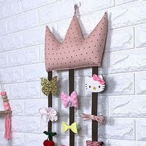 왕관 헤어핀정리대 머리핀홀더, 01왕관모모