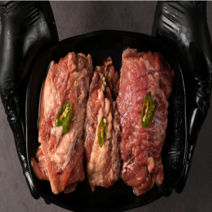 숯불갈비 울산명물맛집 국내산 양념 돼지 갈비 왕갈비 1kg - 경초루, 2KG