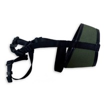 애견 소형견 미어캣 입마개 산책 훈련 짖음방지, 1호(입둘레8cm), 카키