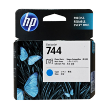 HP744 정품 프린터 헤드 Designjet Z5600 Z2600 F9J86A F9J87A F9J88A, F9J86A(포토검정/파랑), 1개