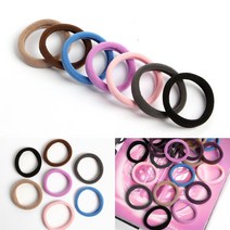 머리끈 40p 7컬러 방울머리끈 아동머리끈 똥머리끈 유아헤어끈 머리끈도매 유아고무줄 미니머리끈 머리끈쇼핑몰