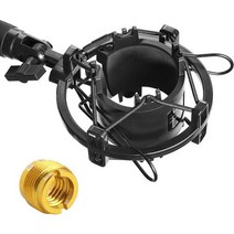 AT2020 마이크 Shockmount는 YOUSHARES의 Audio Technica AT2020USB AT2035 ATR2500 마이크의 진동 소음을 줄입니다, 마이크 스틱
