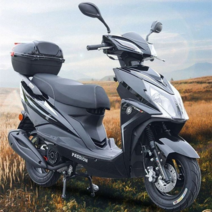 스쿠터 125cc 배달용 여행 취미 레져 입문용 바이크, 오토바이 - 그레이