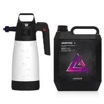 IK 산업용 압축분무기 폼프로2 폼 1.25L+루미너스 뱀파이어플러스 4L