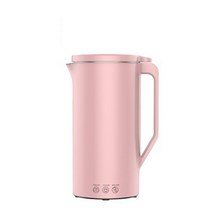콩가는기계 두유기계 두유기 미니두유제조기휴대용 자동 과일 믹서기 350ml 두유 기계 110V/220V 콩 벽, 03 pink_03 UK