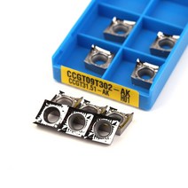 CCGT09T302 AK H01 CCGT09T304 AK H01 CCGT09T308 AK H01 KORLOY 알루미늄 터닝 공구 초경 인서트 밀링 인서트 cnc 선반 공구|Tu, 1개