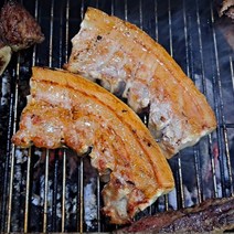 에어프라이어 수입 캠핑 칠레 돼지고기 통오겹살 1kg, 1.0cm