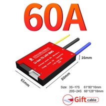 50A 60A 철 리튬 배터리 리튬 배터리 배터리 보호 보드 BMS Li-ion LIFEPO4 별도의 포트 3S 4S 10S 24S 12V 24V 36V 48V 60V 72V, 60A separate, LiFePO4 8S 24V, 20Ea