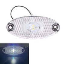 카라반트레일러 트레일러 트럭에 대 한 1PC 12V 24V Led 측면 마커 조명 캐 러 밴 정리 라이트 램프 트럭 앰버 레드 화이트 167777, WT