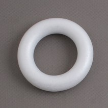 [아이디몬] 스티로폼 원리즈 14cm/16cm 우드락모형 스치로폼 모양백구, 14cm