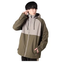 Volcom 남성용 스탠다드 2836 단열 스노우보드 재킷 다크 티크 S3 미디엄