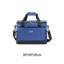 다렌 보온함 냉장고 가방 차량용 옥외 아이스팩 휴대용 대용량 보냉팩, 불루, 17L