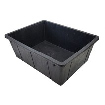 사각고무다라 사각화분 고무화분 사각고무다라화분 사각다라화분, 검정다라