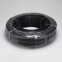 천지몰 CD파이프 난연 22MM 100M 흑색 전선보호관, 1개