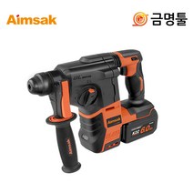 아임삭 BL22RH806 충전햄머드릴 21.6V 6.0AH 2팩 BL모터 3모드 칼브럭드릴, 1개