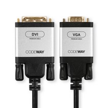 코드웨이 DVI-D to RGB VGA 케이블, DVI to VGA RGB 1.8M